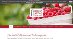 Desktop Screenshot of biobeerengarten.at